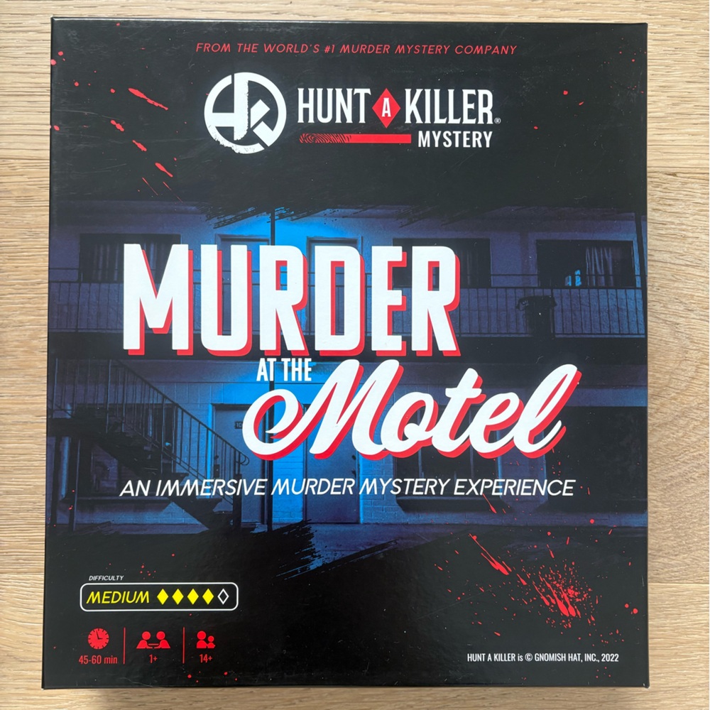 Murder at the Motel mystery game